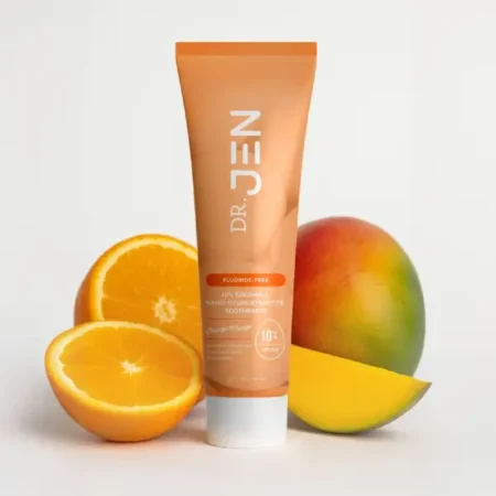 Dr.Jen's Eggshell 10% Premium nano-hydroxyapatite Toothpaste- Orange Mango